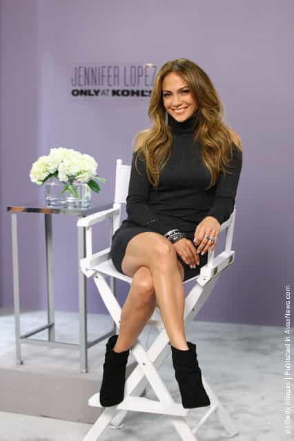 Jennifer Lopez promotes her exclusive fashion and home collection for Kohl's Department Stores at Mohegan Sun