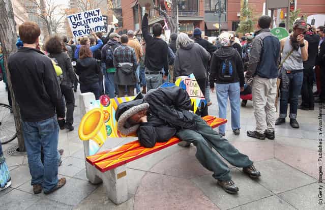 Occupy Denver protesters