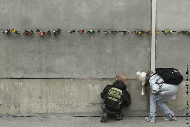 Berlin Marks 22nd Anniversary Of Berlin Wall Fall