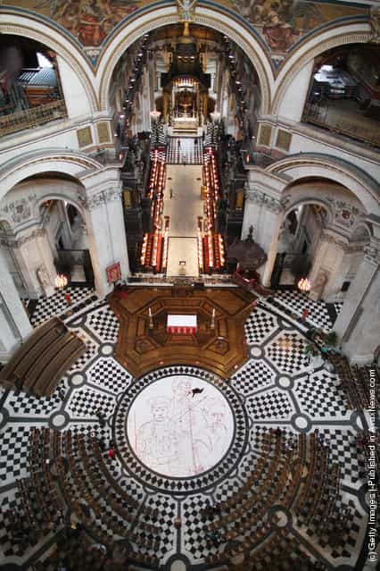 Artwork Unveiled in St Pauls Cathedral To Support The Poppy Appeal