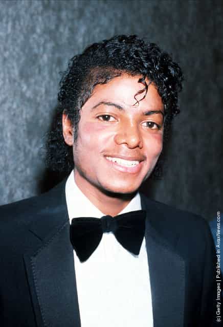 Singer Michael Jackson in 1983 in London