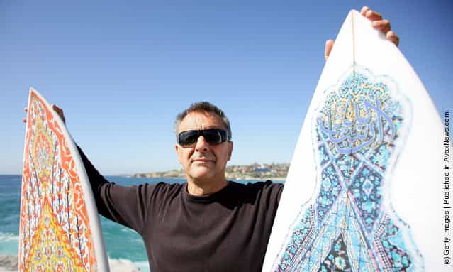 Sydney Artist Exhibits Islamic Inspired Surfboards