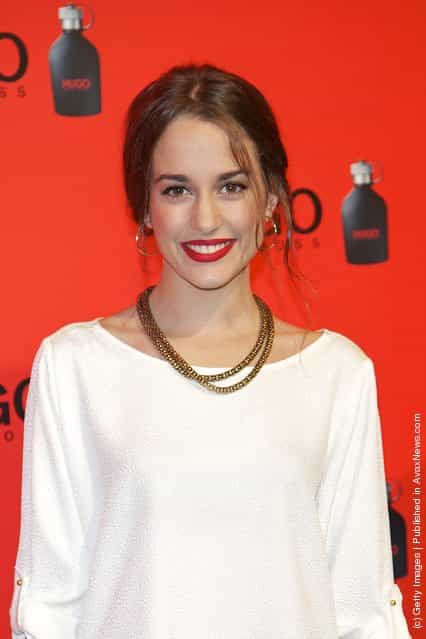 Spanish actress Silvia Alonso attends Hugo Boss night party 2011