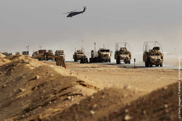 Last US Military Convoy Departs Iraq