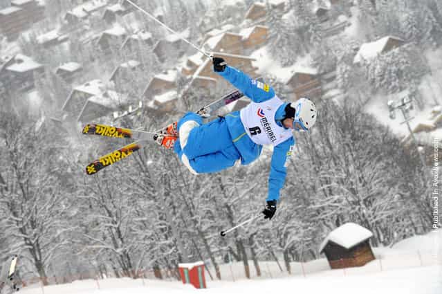 Jeremy Cota of USA during the FIS Freestyle Ski World Cup Dual Moguls