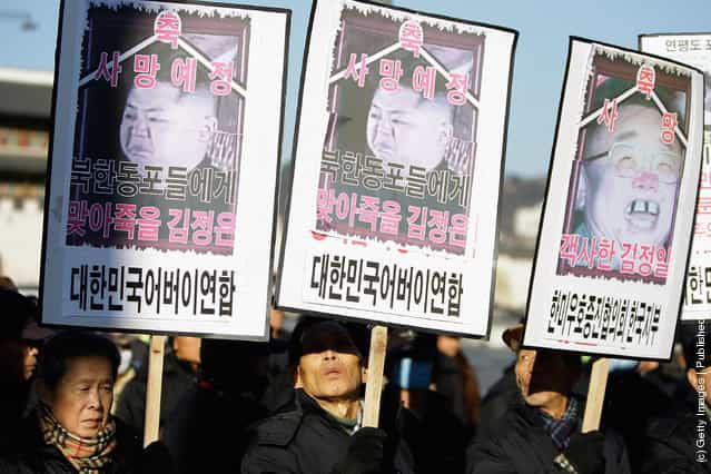 Anti North Korea activists