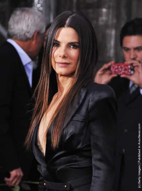 Actress Sandra Bullock attends the Extremely Loud & Incredibly Close New York premiere