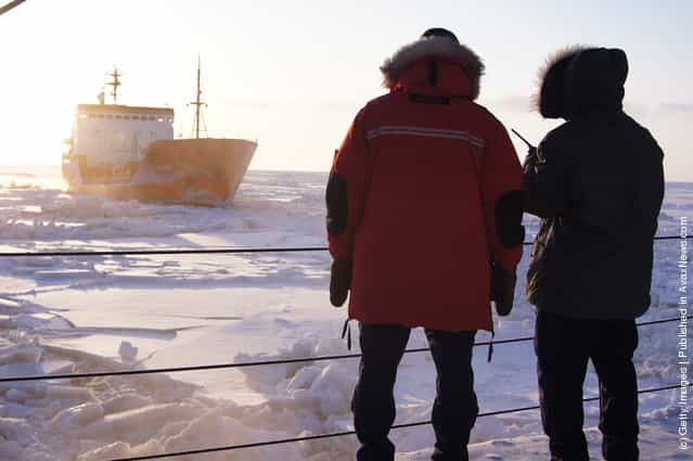 Russian Tanker Renda Delivers Fuel To Nome, Alaska