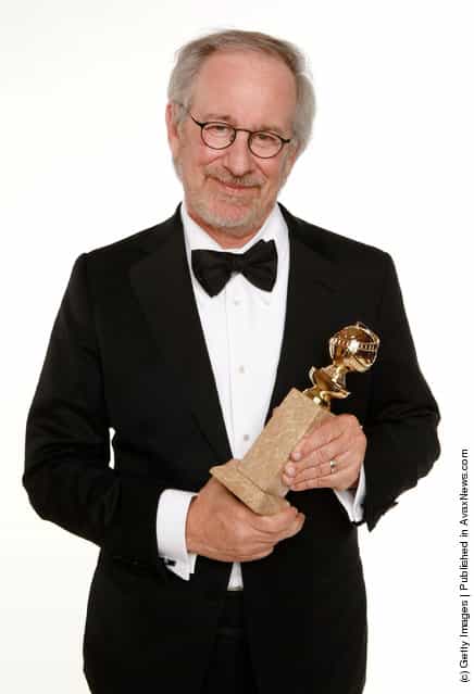 Director Steven Spielberg, winner of the Best Animated Film Award