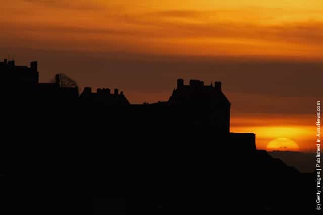 A general view of Edinburgh Castle