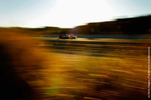 Bruno Senna of Brazil and Williams drives during day four of Formula One winter testing at the Circuito de Jerez