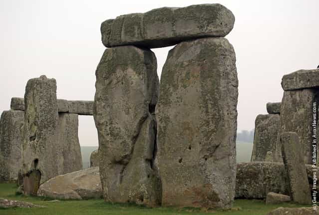 The ancient monument at Stonehenge