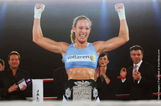 German kickboxer Christine Theiss