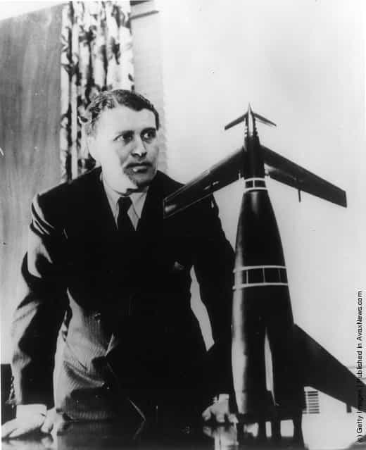 1955: Director of NASA and rocket scientist Wernher von Braun