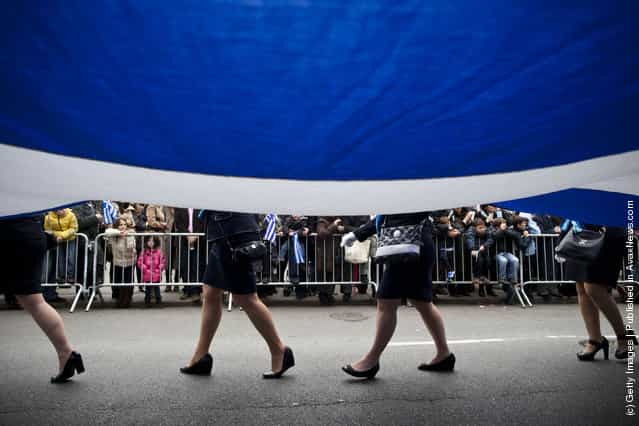 Hellenic Pride On Display At NYCs Annual Greek Independence Day Parade