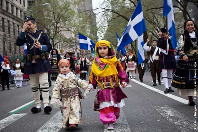 Hellenic Pride On Display At NYCs Annual Greek Independence Day Parade