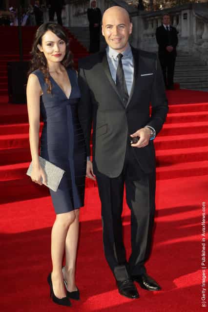 Billy Zane and Jasmina Hdagha attend the world premiere of Titanic 3D at The Royal Albert Hall