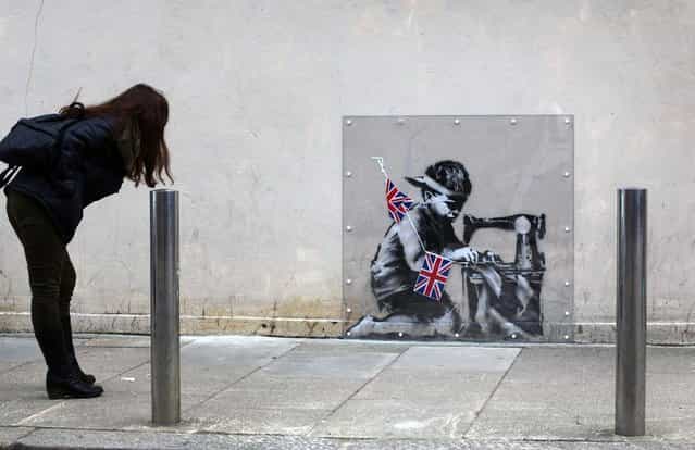 Banksy Artwork Appears In North London