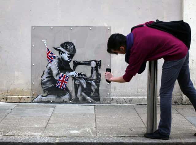 Banksy Artwork Appears In North London