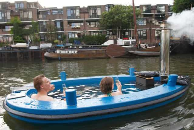 The Hot Tub Tug Boat