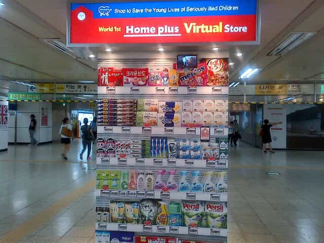 Tesco Virtual Stores In South Korea