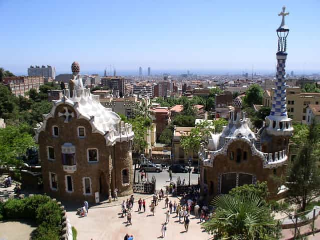 Barcelona in ParK Güell