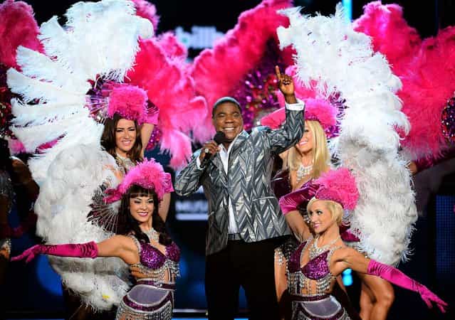 Tracy Morgan hosts the 2013 Billboard Music Awards at the MGM Grand Garden Arena. (Photo by Ethan Miller/Getty Images)