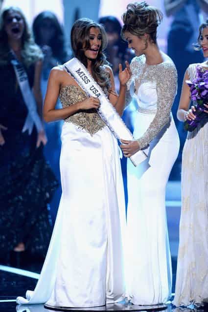 Miss Connecticut USA Erin Brady is being crowned the new Miss USA during the 2013 Miss USA pageant at PH Live at Planet Hollywood Resort & Casino on June 16, 2013 in Las Vegas, Nevada. (Photo by Ethan Miller)