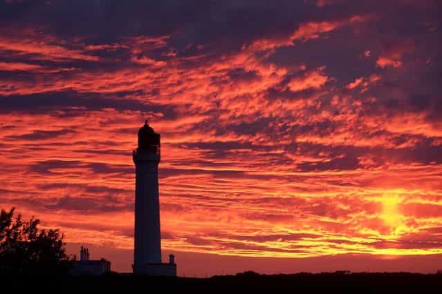 The winning snap of Cove Sea Lighthouse was taken by Colin Gray. (Photo by Colin Gray/Daily Record)