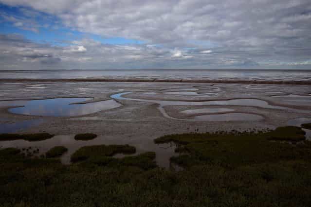 A general view over the wash after high tide at the RSPB's Snettisham Nature reserve. (Photo by Dan Kitwood/Getty Images via The Palm Beach Post)