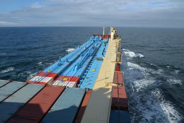 Northern Sea Route - First container ship!