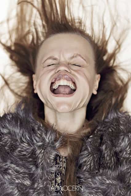 [Blow Job]: Gale-force Wind Portraits by Tadao Cern