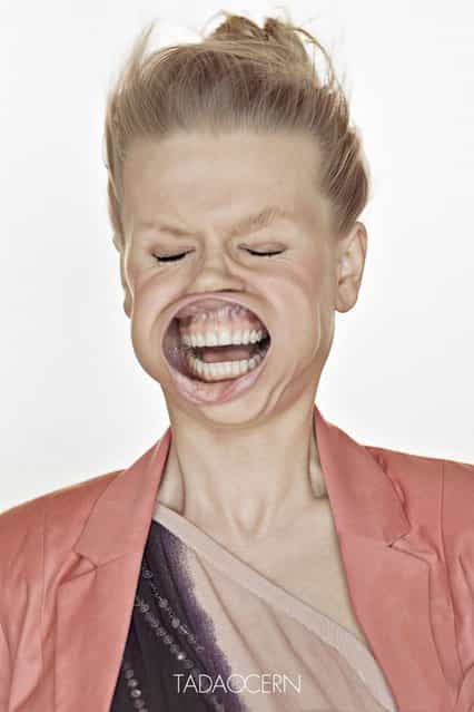 [Blow Job]: Gale-force Wind Portraits by Tadao Cern
