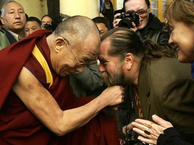 Dalai Lama and Phil Void