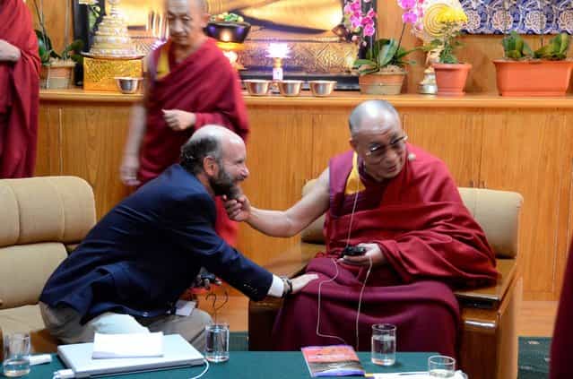 Jonathan Patz Meets with the Dalai Lama