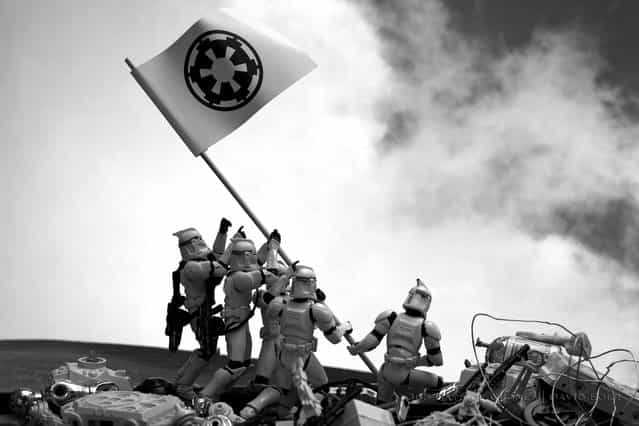 Troopers Raising the Flag on Iwo Jima
