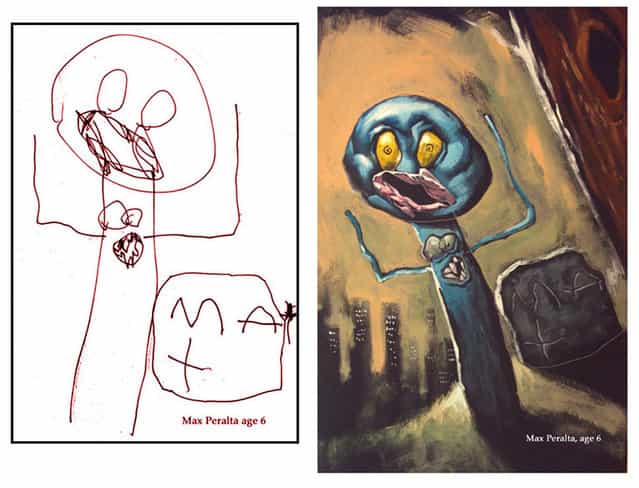 Children’s Drawings Transformed by Dave Devries