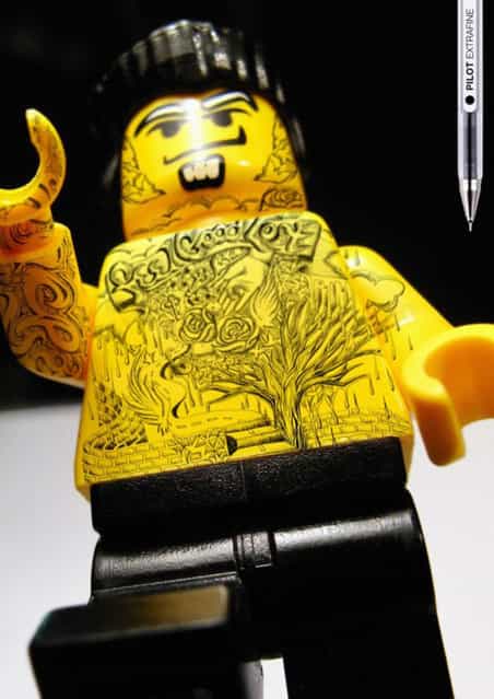 LEGO Tattoo By Pilot Extra-Fine