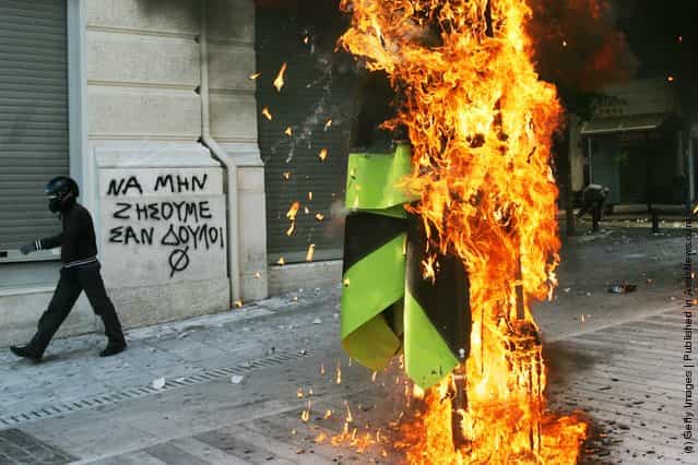 Greece Crippled By 48 Hour Strike