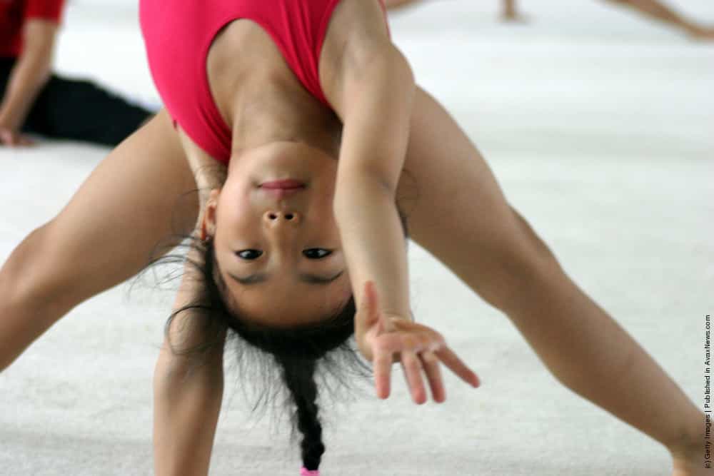 Tiny asian gymnast gets hymen