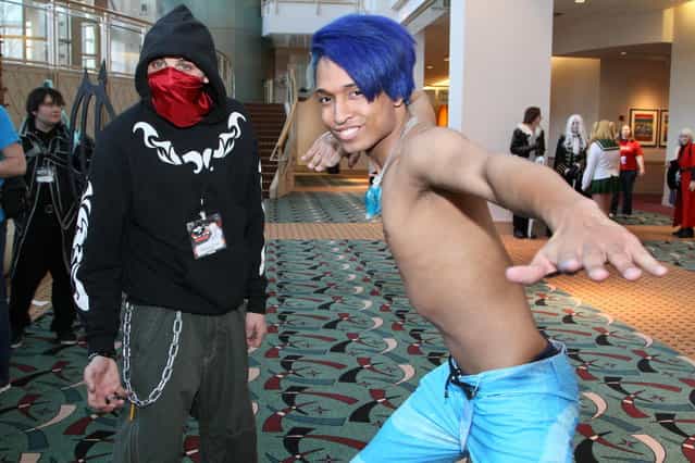 Anime fans visited the Hyatt Regency Milwaukee on the weekend of Feb. 15-17 for Anime Milwaukee 2013. (Photo by Pat A. Robinson)