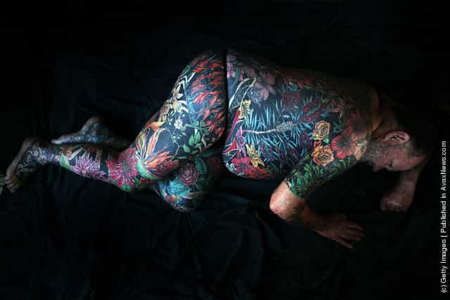 Tattooed Man Geoff Ostling