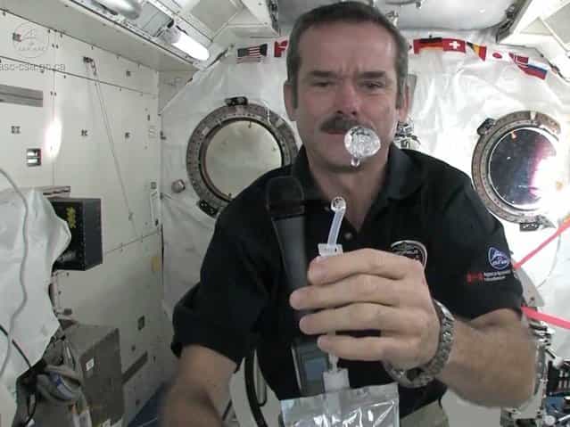 How To Wash Your Hands in Space – Chris Hadfield