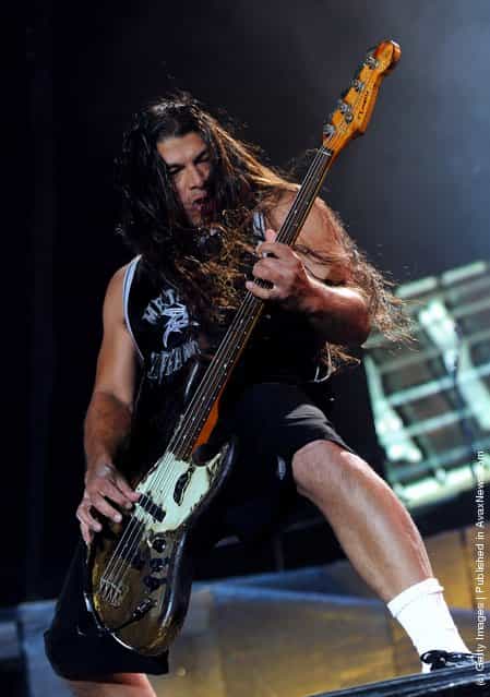 Musician Robert Trujillo of Metallica