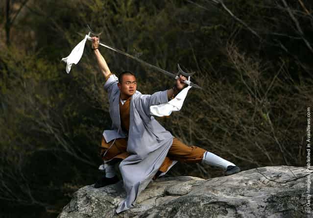 Many-sided China. Warrior Monks Of Shaolin Temple