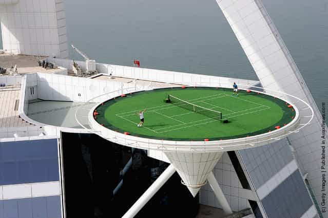 World's Most Unique Tennis Court