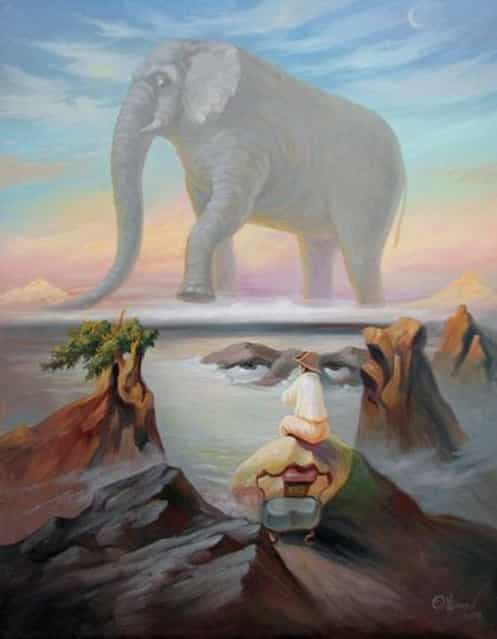 Optical Illusion Art By Oleg Shuplyak