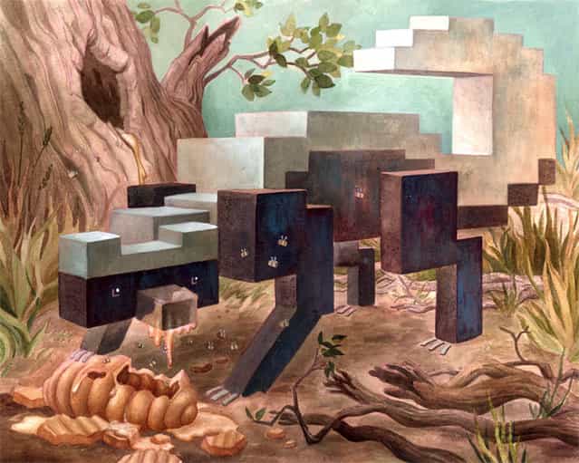 Pixelated Wilderness Illustrations