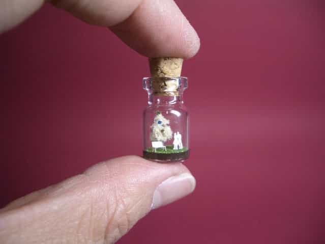 Tiny World In A Bottle