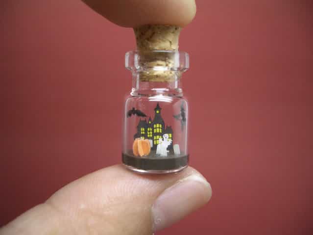 Tiny World In A Bottle